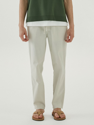 린넨 테이퍼드팬츠 LINEN TAPERED FIT PANTS