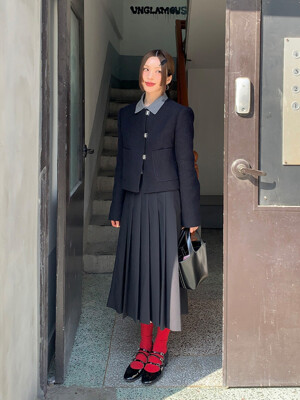 키라 플리츠 스커트 / KYRA PLEATS SKIRT_3colors
