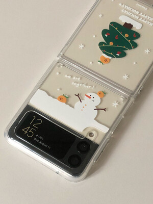 Happy holiday Z flip case