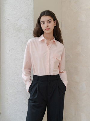 Coral Pink Signature Shirt