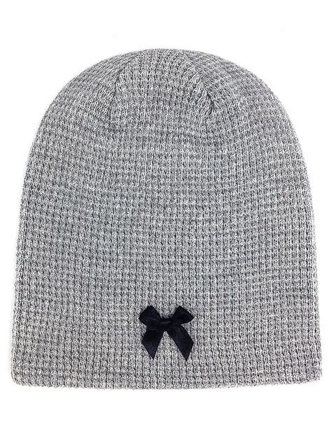 모자 - 아더월들리 (OTHER-worldly) - Ribbon Summer Knit Beanie [Gray]