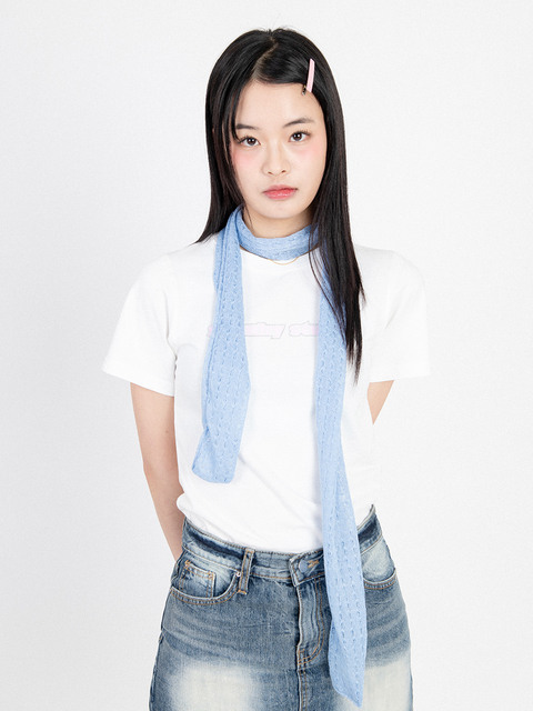 스카프/머플러 - 스펑키 (spunky) -  SCARF_SKY BLUE 
