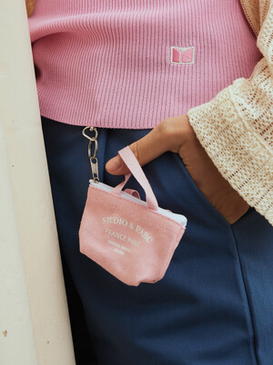 (UNI) Mini Keyring Mercantour Bag_Pink