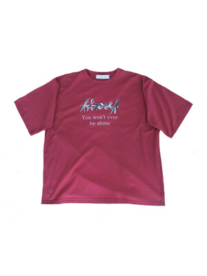 bluesf flower swerve logo t-shirt