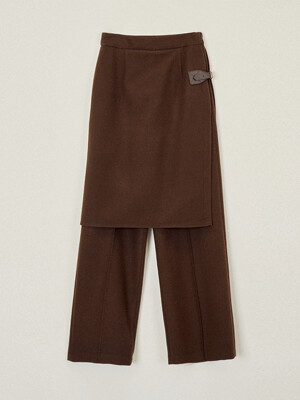 Lab Wool Trousers (Brown)