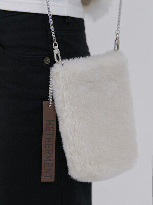 baby hether fur bag ver.2 (cream)