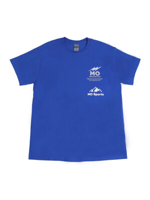 MO Hike Graphic Tshirt Blue (모 하이크 반팔티셔츠 블루)