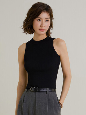 LS_Camisole round neck sleeveless top