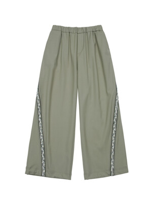 Lawn trousers Olive