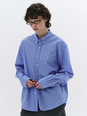 QDRY Classic Shirt 003 - Blue Stripe