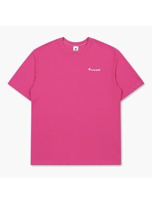 [르꼬끄 공식] AGA 네온 그래픽 티셔츠 핑크(QP223GRS47)