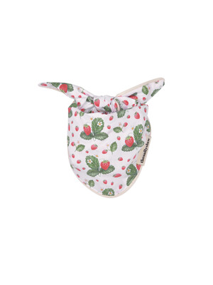 Green leaf strawberry bandana