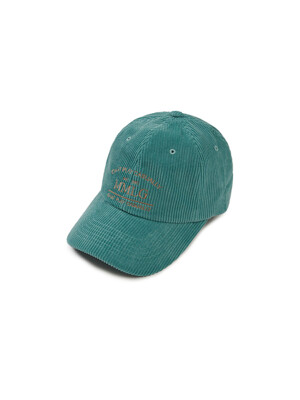 [Mmlg W] CORDUROY BALL CAP (EMERALD)