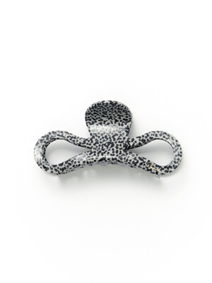 Infinity hair claw clip_Minimal black