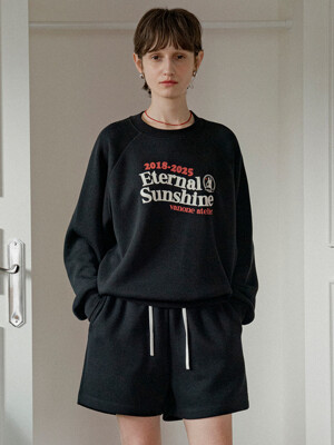 [세트] Eternal sunshine 스웨트 셋업_Black