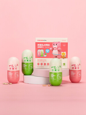 벨리곰 x 슬림밸런스 분홍이 초록이 SET (1개월분)