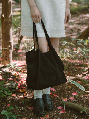 SIAC3073 Crochet Bag_Black