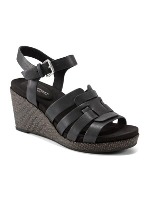 [여성화]베사 피셔맨 웨지 7.5CM 샌들 BLACK   RW0163