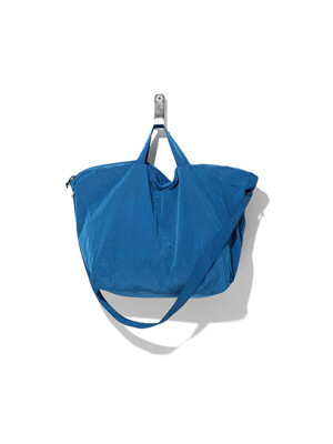 Packable Nylon Big Keyring Bag Blue
