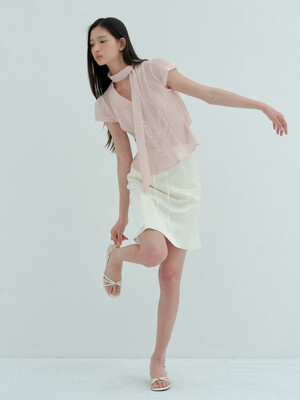 Tulip Satin Skirt(2Color)