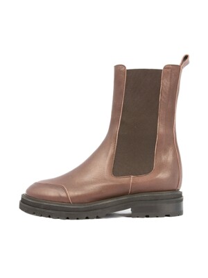 Double hill chelsea boots ( brown )