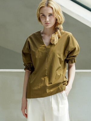 BUD PUFF SLEEVE BLOUSE