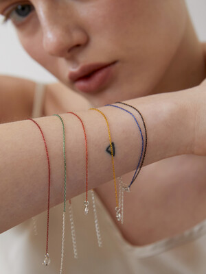 color chain bracelet