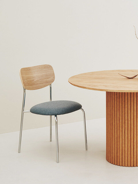 가구/수납 - 데이리브 (deilive) - 베네 우드 패브릭 철제 편한 식탁 사무용 의자