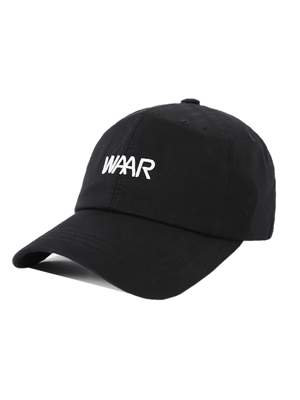 C001 SMALL LOGO BALL CAP_BLACK