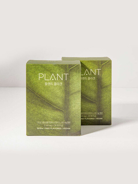 건강식품 - 플랜트콜라겐  (PLANT) - 식물성 저분자 콜라겐 비건 히비스커스56포 2달분