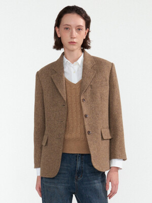 Collin classic jacket (Taupe)