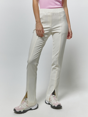 Front-slit Golf Pants Ivory