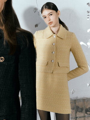 [단독기획] Miley Wool Tweed Jacket_3colors