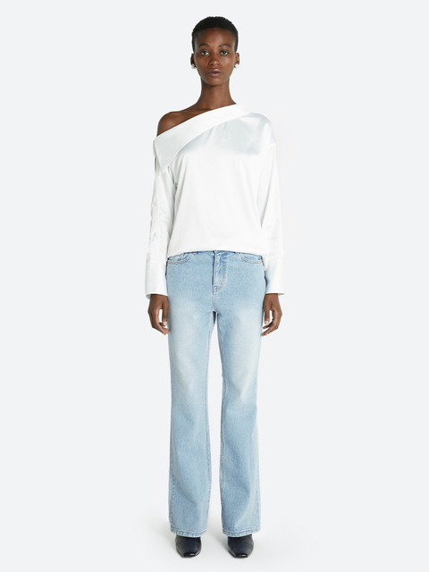 데님,데님,데님 - 해브레스 (HAVELESS) - Gemma Boots Cut Jeans Light Blue