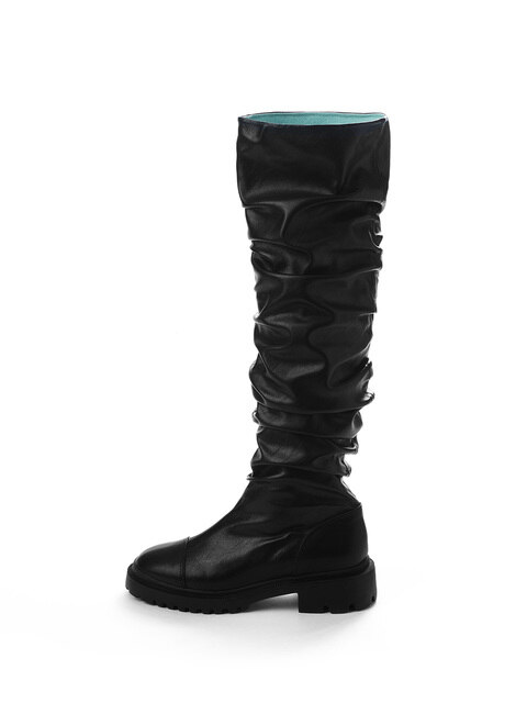 부츠,부츠,부츠,부츠 - 오드먼쓰 (ODDMONTH999) - Retro wrinkle walker boots (Aqua Mint)