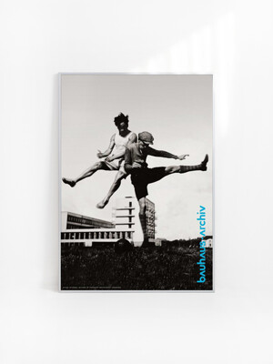 [T. 럭스 파이닝거] Sport Am Bauhaus (액자 포함) 59.4 x 84.1 cm