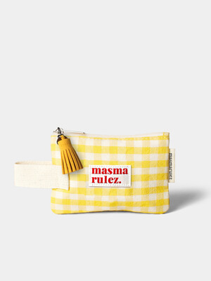 Mini strap pouch _ 스프링 미니 옐로우