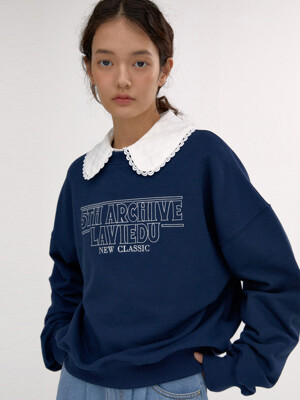 Archive sweatshirt (Navy)