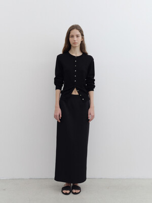 Flore long skirt (black)