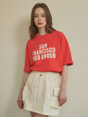 W/Semi-Over San Francisco T-Shirt 2color