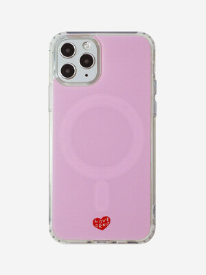 S25시리즈입고[맥세이프]Pink Magsafe Jell-Hard Phonecase