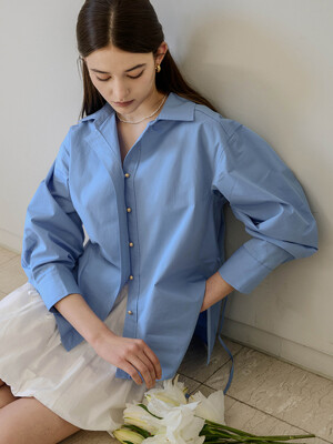 Lautre Or  ribbon Blue shirts