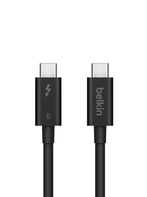 벨킨 썬더볼트 5 케이블 240W 120Gbps 초고속 데이터 전송 INZ005qc1M