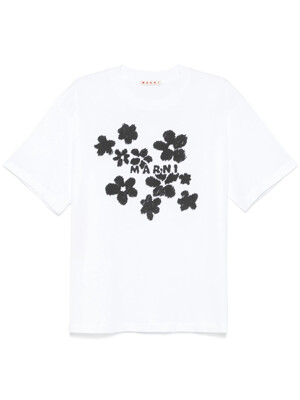 [마르니] SS25  티셔츠 THJET49P09USCX40D1W01