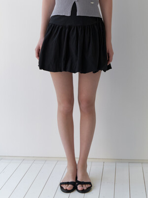 Ojo mini skirt (black)