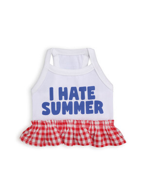 I HATE SUMMER Minidress