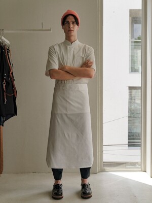 both sides custom chef apron #AA1955 white