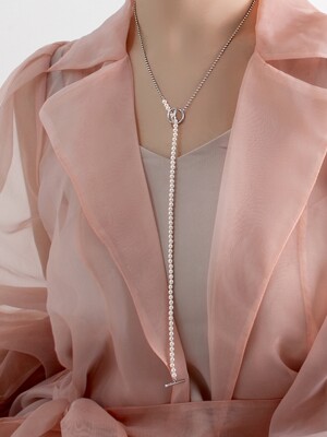 P.button necklace