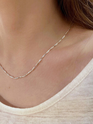 Double Snake Chain Necklace