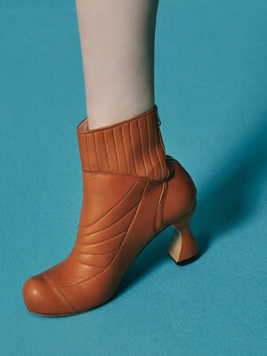 DEBBIE Ankle Boots - Orange